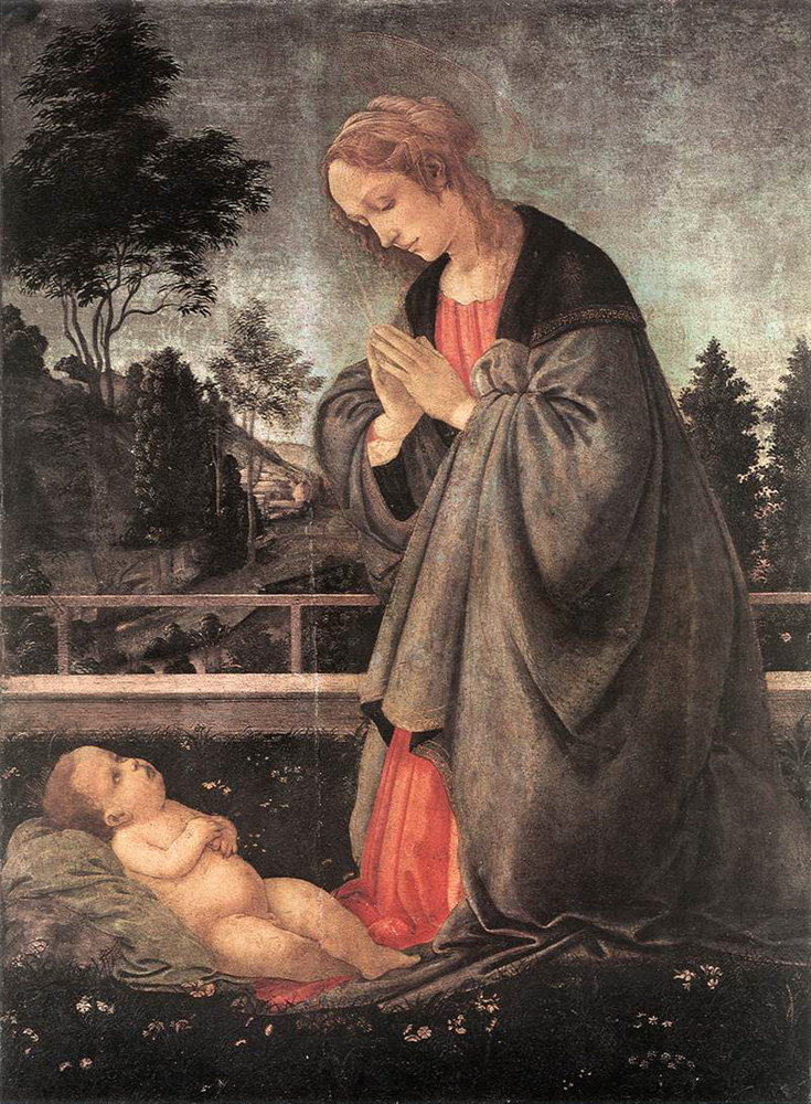 the adoration of the child